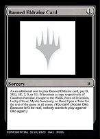 Banned Eldraine Card — Unknown Event RC01a