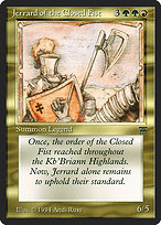 Jerrard of the Closed Fist — Legends 235