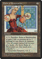 Balm of Restoration — Fallen Empires 82
