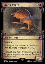Warg Rosnador — The Lord of the Rings: Tales of Middle-earth 560