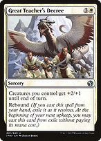 Decreto do Grande Mestre — Iconic Masters 21