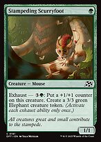 Stampeding Scurryfoot — Aetherdrift 181