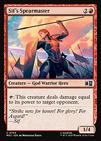 Sif's Spearmaster — Marvel Super Heroes Commander 765