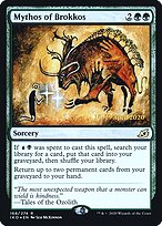 Mito de Brokkos — Ikoria: Lair of Behemoths Promos 168s