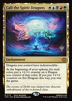 Call the Spirit Dragons — Tarkir: Dragonstorm Promos 174p
