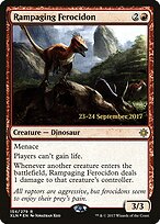 Ferocidonte Enfurecido — Ixalan Promos 154s