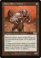Karn, Golem de Prata — Urza's Saga 298