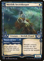 Guardadora de Segredos Tritã // Ir a Fundo — Throne of Eldraine 284