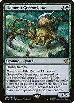 Viúva-verde de Llanowar — Dominaria United 169
