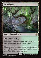 Vernal Fen — Lorwyn Eclipsed Commander 63
