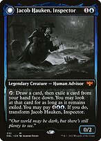 Jacob Hauken, Inspetor // Percepção de Hauken — Innistrad: Double Feature 332