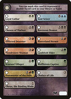Dark Ascension Checklist — Dark Ascension Tokens 4