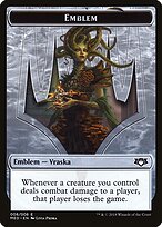 Vraska, Golgari Queen Emblem — Mythic Edition Tokens G8