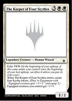 The Keeper of Four Scythes — Unknown Event RW05d