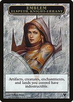 Elspeth, Knight-Errant Emblem — Modern Event Deck 2014 Tokens 4