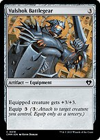 Armadura dos Vulshoques — Commander Masters 418