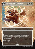 Restoration Seminar — Secrets of Strixhaven 290