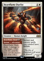 Duelista do Fogo Interior // Talho do Fogo Interior — Wilds of Eldraine Promos 228p