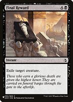 Recompensa Final — The List AKH-92