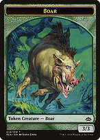 Boar — Planechase Anthology Tokens 14
