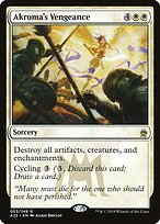 Vingança de Akroma — Masters 25 3