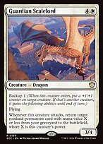 Senhor Escamado Guardião — Secrets of Strixhaven Commander 149