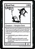 Blood Poet — Mystery Booster Playtest Cards 2021 34