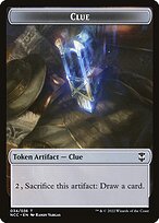 Clue — New Capenna Commander Tokens 34