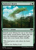 Alcance do Kodama — Tarkir: Dragonstorm Commander 261