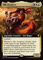 Mr. Foxglove — Bloomburrow Commander 42