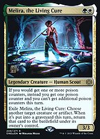 Melira, a Cura Viva — Phyrexia: All Will Be One Promos 209s