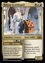 Beluna Granborrasca // Buscar a Emoção — Wilds of Eldraine Promos 220p