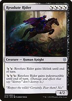 Ginete Resoluta — Throne of Eldraine 214