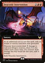Intervenção Dragônica — Strixhaven: School of Mages 309