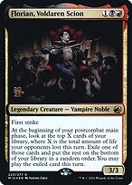 Florian, Herdeiro dos Voldaren — Innistrad: Midnight Hunt Promos 223s