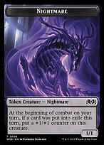 Nightmare — Wilds of Eldraine Tokens 6
