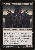 Kalitas, Grão-Vampiro de Ghet — Zendikar 99