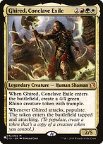 Ghired, Exilado do Conclave — The List C19-42