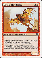 Goblin Atacante Celeste — Ninth Edition 195