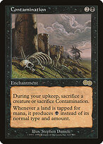 Contaminação — Urza's Saga 123