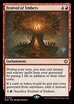 Festival of Embers — Bloomburrow Promos 134p