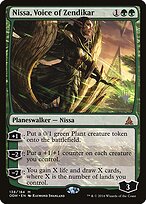 Nissa, Voz de Zendikar — Oath of the Gatewatch Promos 138p