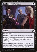 Advertência da Professora — Strixhaven: School of Mages 84