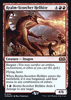 Dragão Avérneo Queima-reinos — Wilds of Eldraine Promos 145s
