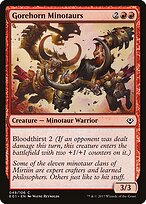 Minotauros dos Chifres Escorneadores — Archenemy: Nicol Bolas 49