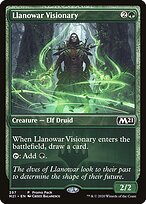 Visionário de Llanowar — Core Set 2021 397