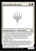 You, Iterative Playtester — Unknown Event MW02a