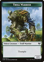 Troll Warrior — Kaldheim Tokens 16