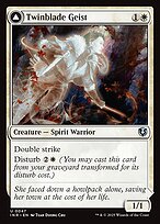 Geist das Lâminas Gêmeas // Invocação das Lâminas Gêmeas — Innistrad Remastered 47