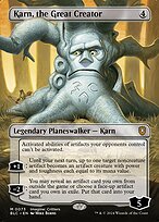 Karn, o Grande Criador — Bloomburrow Commander 73